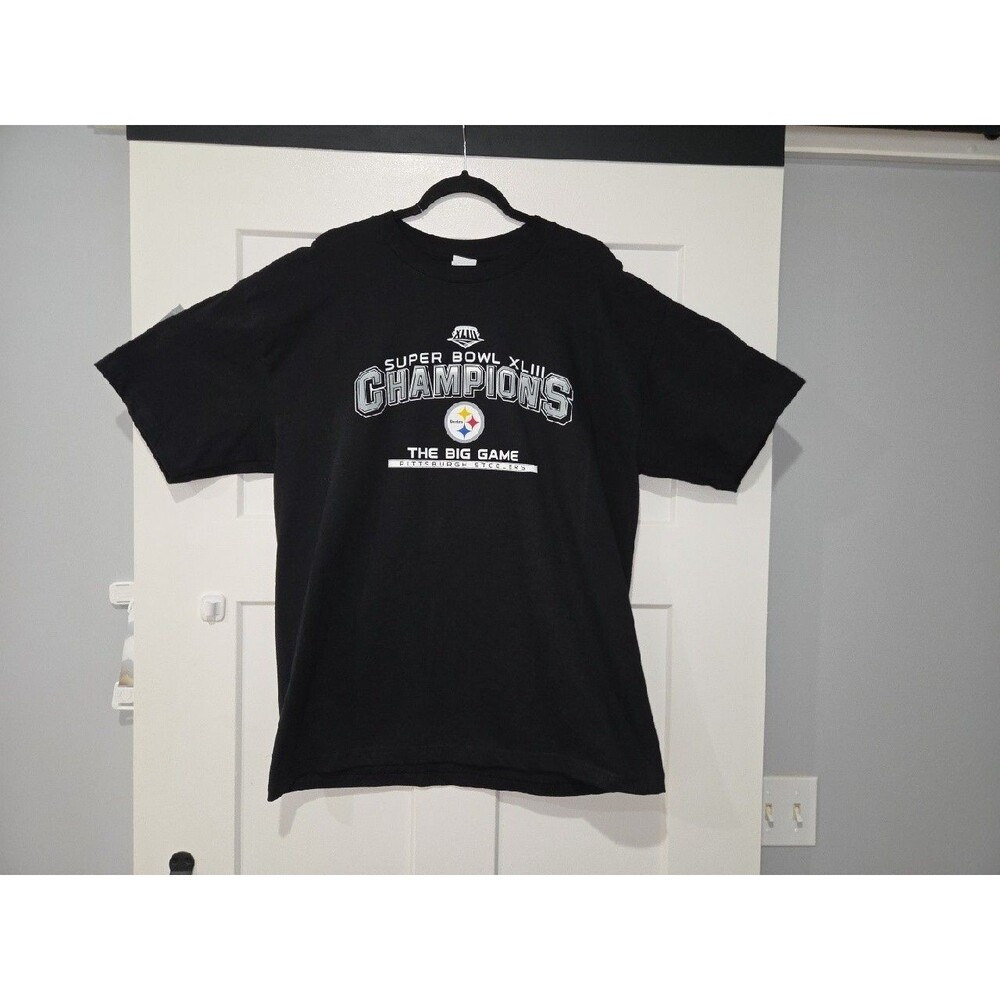 Pittsburgh Steelers Super Bowl Champions Shirt X-Large Men's NFL Football XLIII
